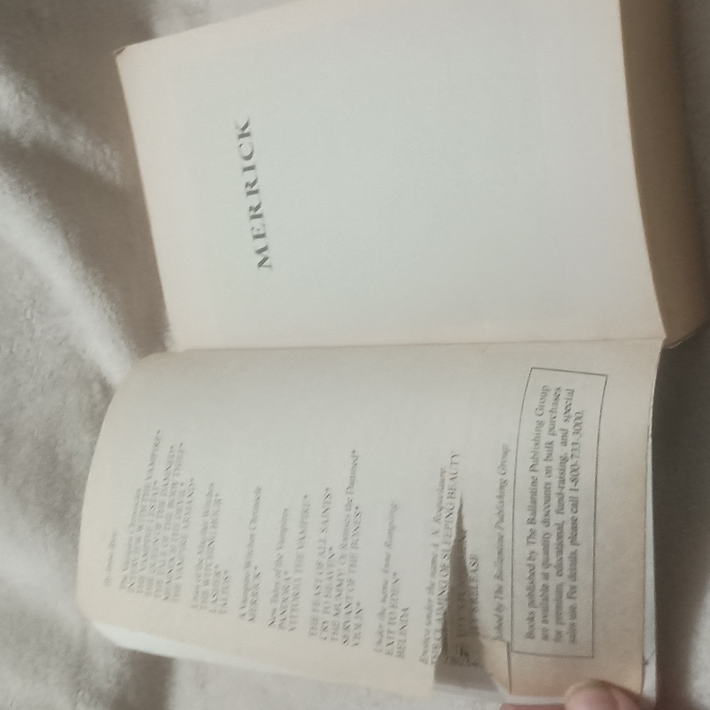 ❤️5 for $20❤️ Anne Rice 3 Book Lot Paperbacks - Picture 5 of 9